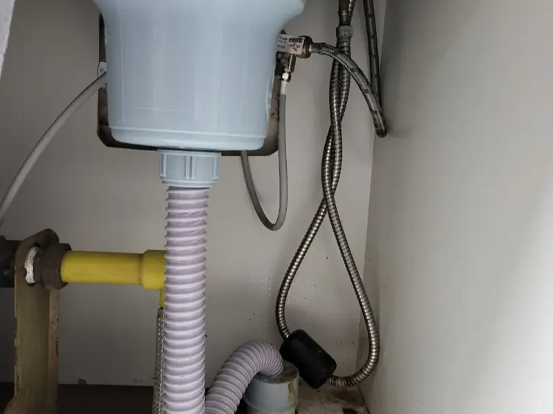 예산 싱크대막힘 작업사례 6